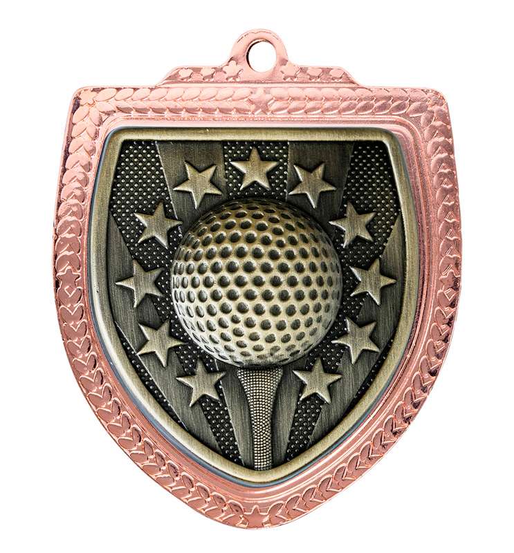 Shield Medal - Golf