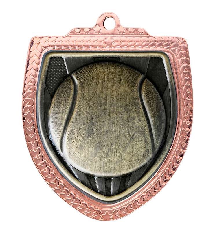 Shield Medal - Tennis Ball