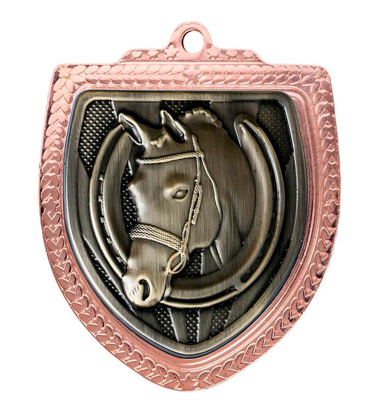Shield Medal - Horses