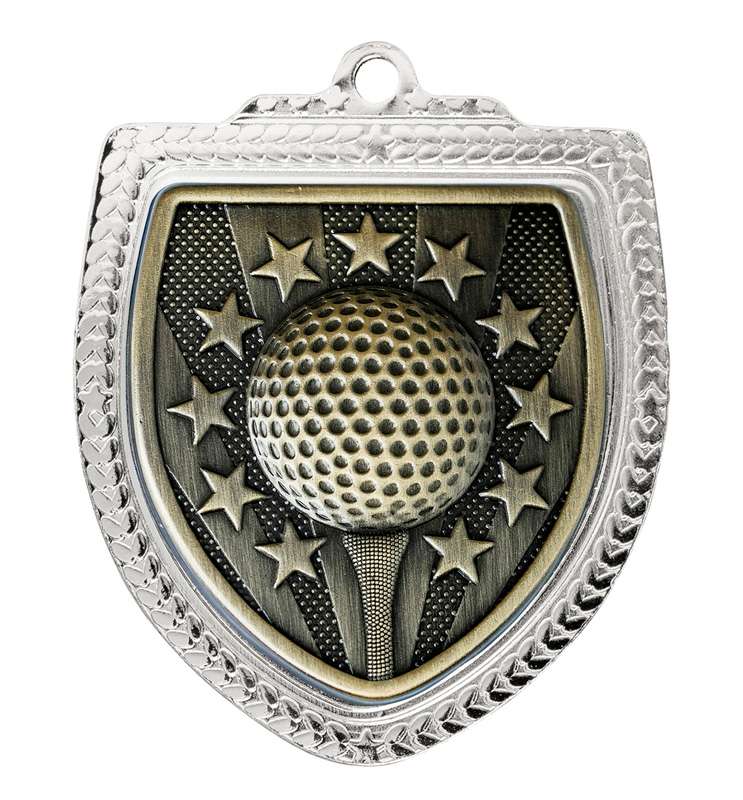 Shield Medal - Golf