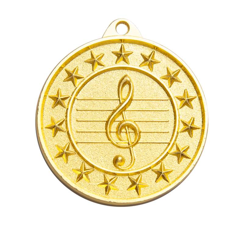 Music Bronze Medal 50mm