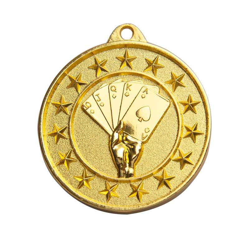 Poker Bronze Medal 50mm