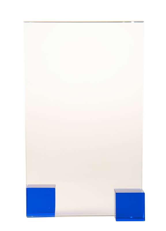 Blue Block Glass