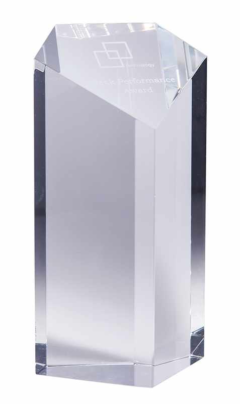 Crystal Clarity Series- 5 sided superman cube