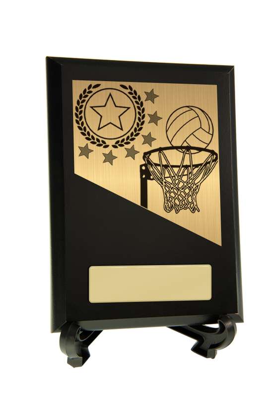 Plaque with Netball Trim