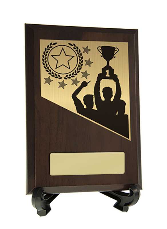 Plaque with Achievement Trim