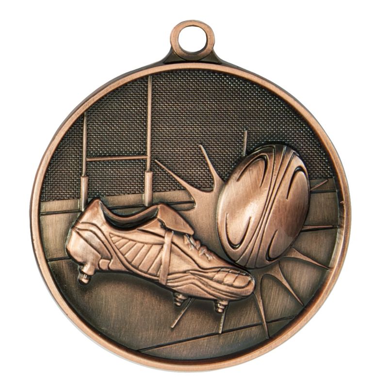 Rugby Medal 70mm